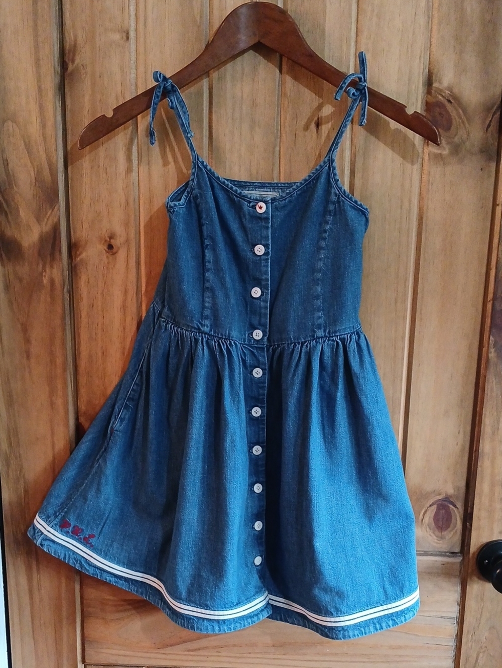 Girls Polo Ralph Lauren Denim Dress - 8